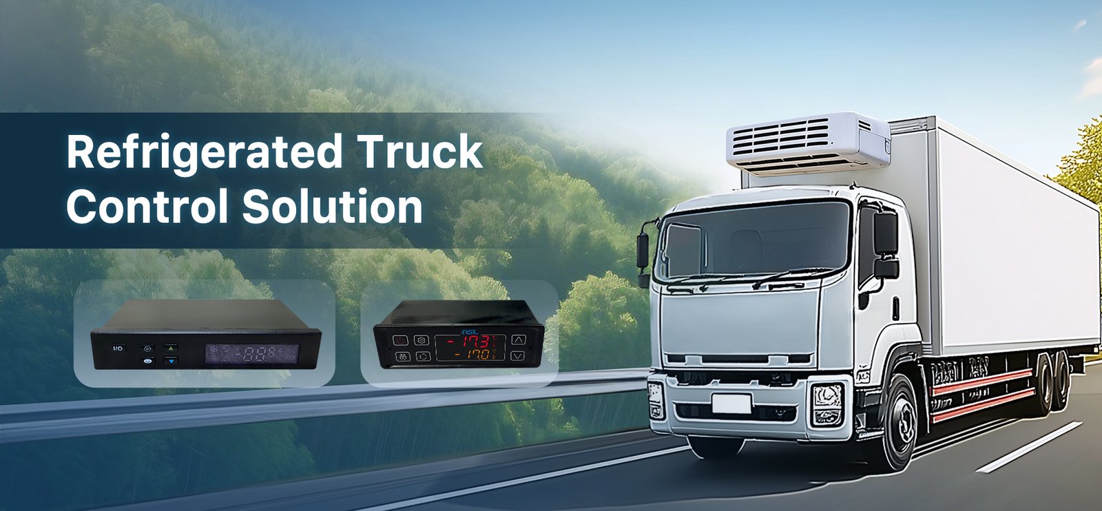 Refrigerated truck controller-Ensure Cold Chain Transportation